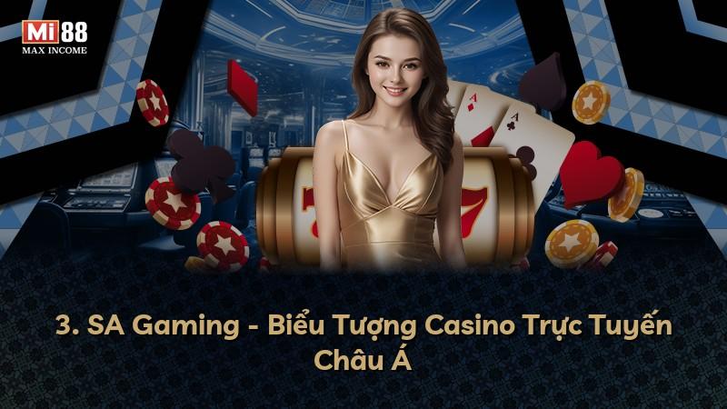 3. SA Gaming - Biểu Tượng Casino Trực Tuyến Châu Á
