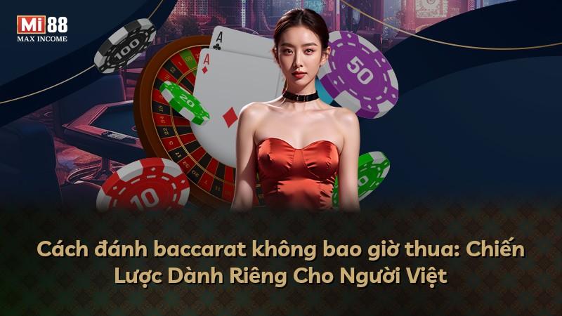 Cách đánh baccarat không bao giờ thua: Chiến Lược Dành Riêng Cho Người Việt