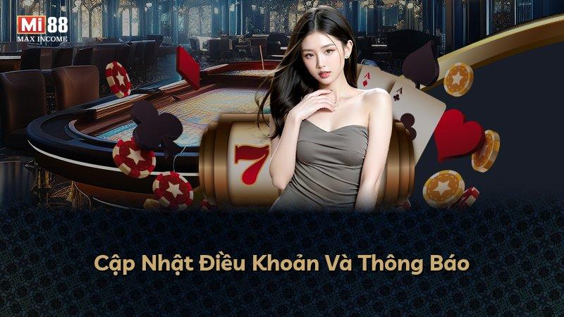 Cập Nhật Điều Khoản Và Thông Báo