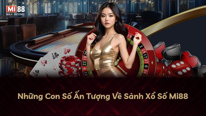 Những Con Số Ấn Tượng Về Sảnh Xổ Số Mi88